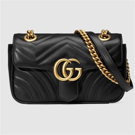 gucci marmont mini nera|Gucci Marmont mini shoulder bag.